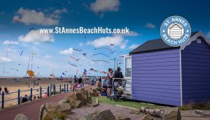 St Annes Beach Huts | St Annes Kite Festival