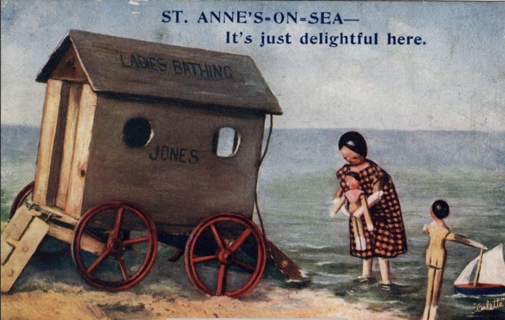 St Annes on Sea Bathing Machine